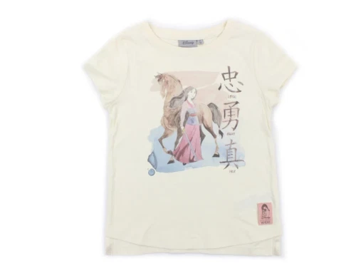 Wheat t-shirt Mulan horse ivory